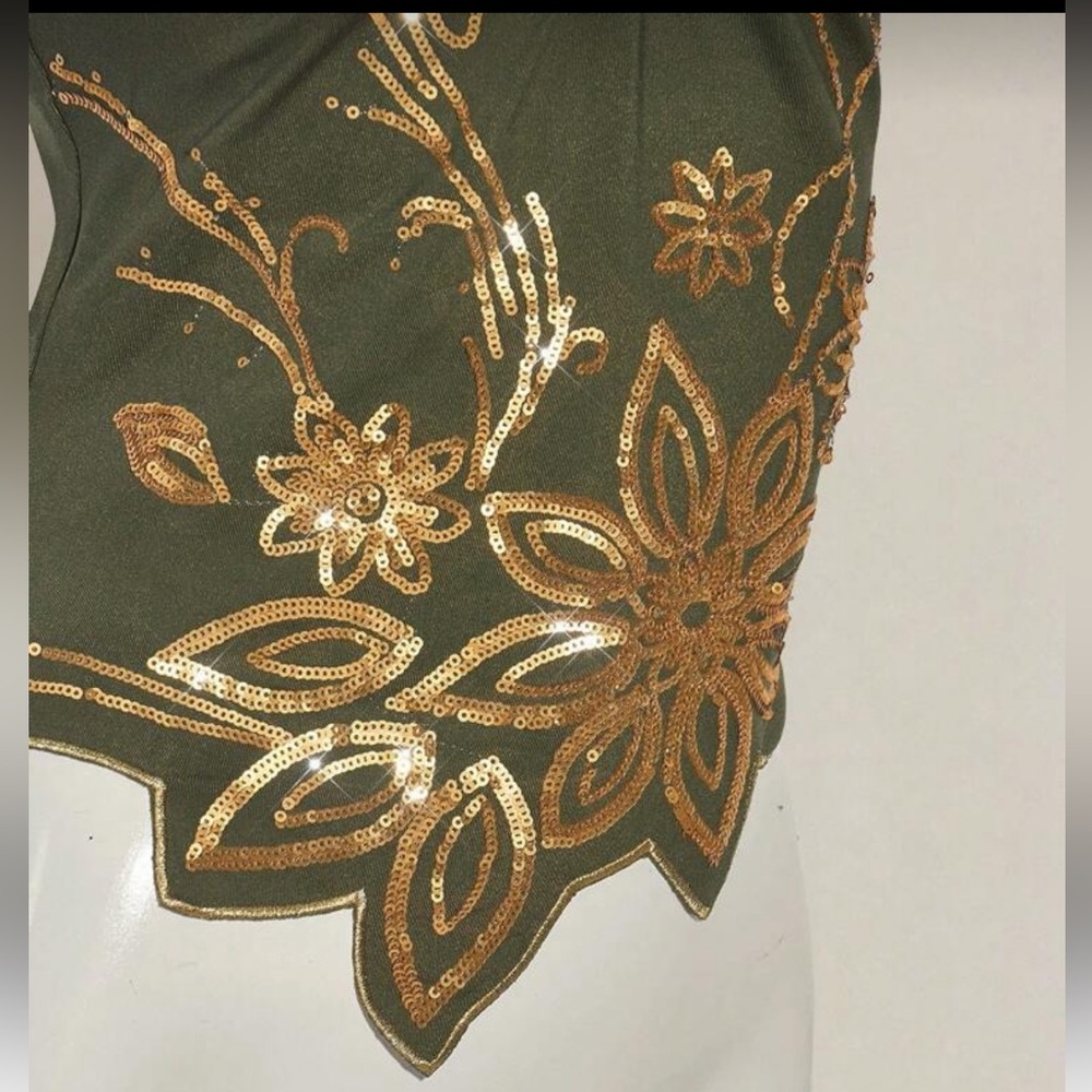 RARE floral halter top - Picture 6 of 7